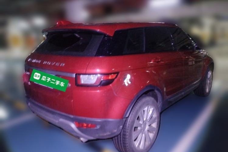 Used Land Rover Range Evoque 2018 240 PS SE Smart Brilliance Edition Rear Right 45 Deg