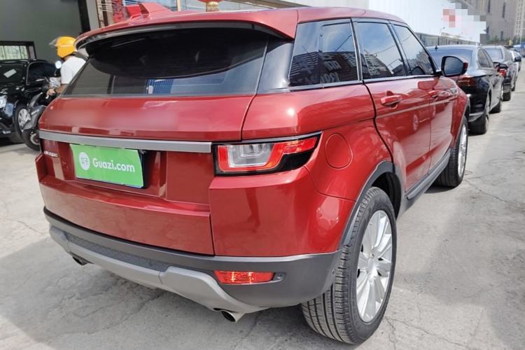 Used Land Rover Range Evoque 2018 240 PS SE Smart Brilliance Edition Rear Right 45 Deg