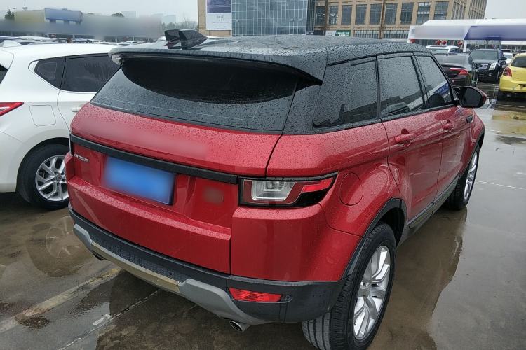 Used Land Rover Range Evoque 2018 240PS PURE Style Edition Rear Right 45 Deg