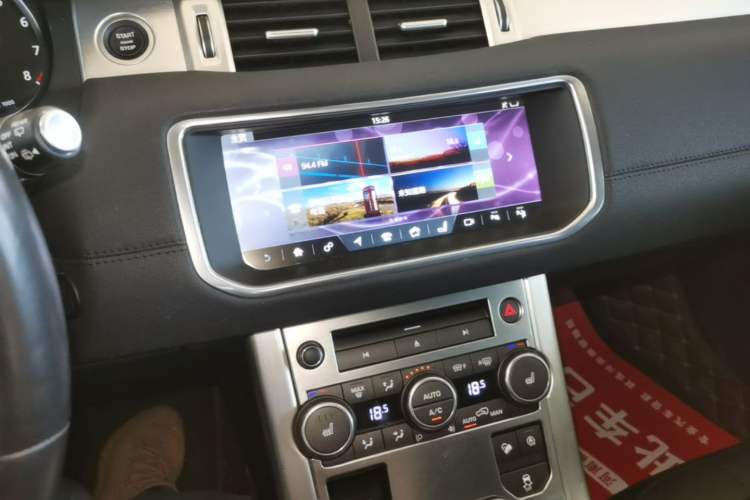 Used Land Rover Range Evoque 2018 240 PS SE Smart Brilliance Edition Audio And AC Panel