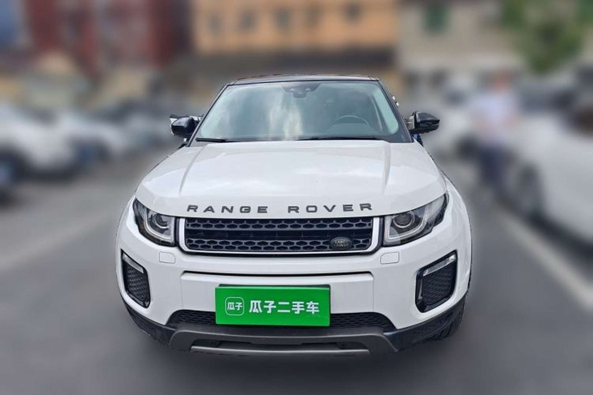 Used Land Rover Range Evoque 2018 240 PS Dream Lotus Lake Blue Limited Edition Front