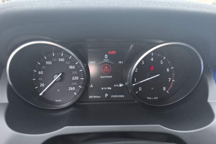Used Land Rover Range Evoque 2018 240PS PURE Style Edition Instrument Cluster