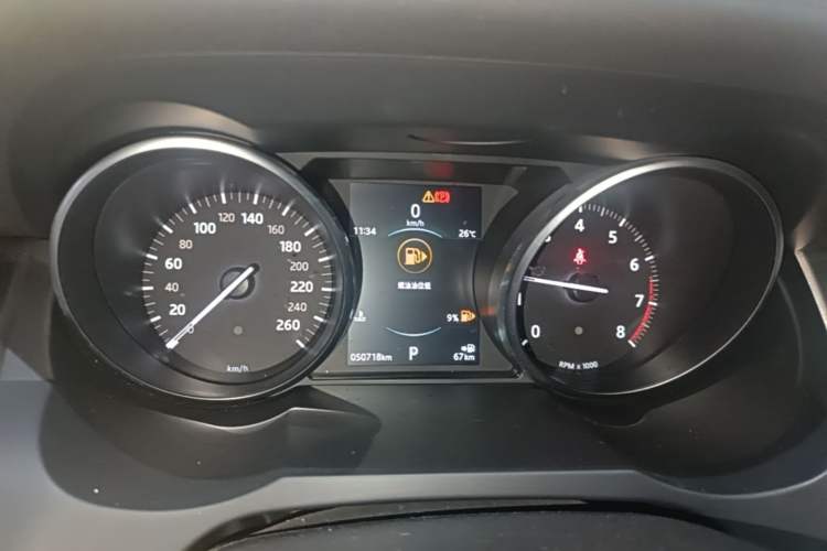 Used Land Rover Range Evoque 2018 240 PS SE Smart Brilliance Edition Instrument Cluster