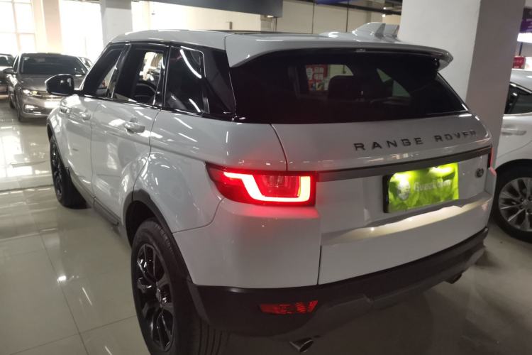 Used Land Rover Range Evoque 2018 240PS PURE Style Edition Rear Left 45 Deg