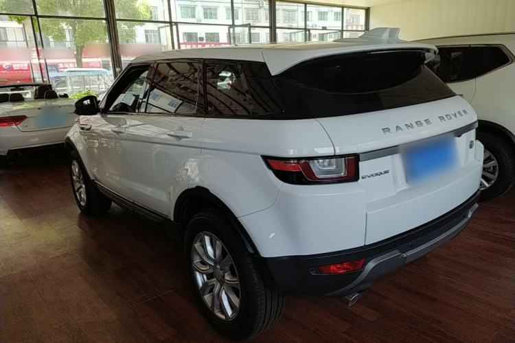 Used Land Rover Range Evoque 2018 240PS PURE Style Edition Rear Left 45 Deg
