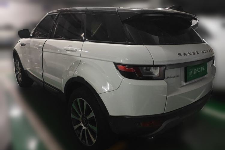 Used Land Rover Range Evoque 2018 240 PS SE Smart Brilliance Edition Rear Left 45 Deg