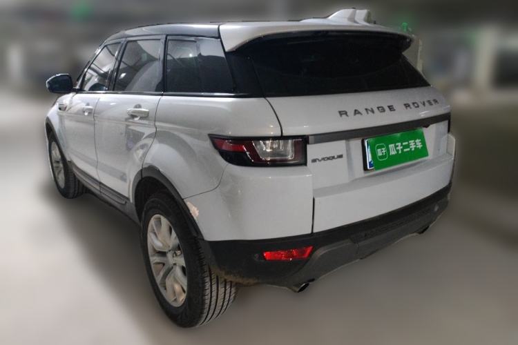Used Land Rover Range Evoque 2018 240PS PURE Style Edition Rear Left 45 Deg