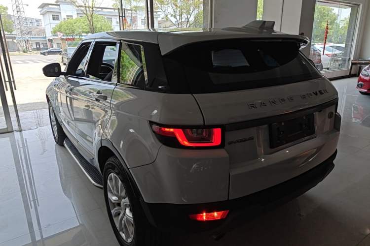 Used Land Rover Range Evoque 2018 240PS PURE Style Edition Rear Left 45 Deg