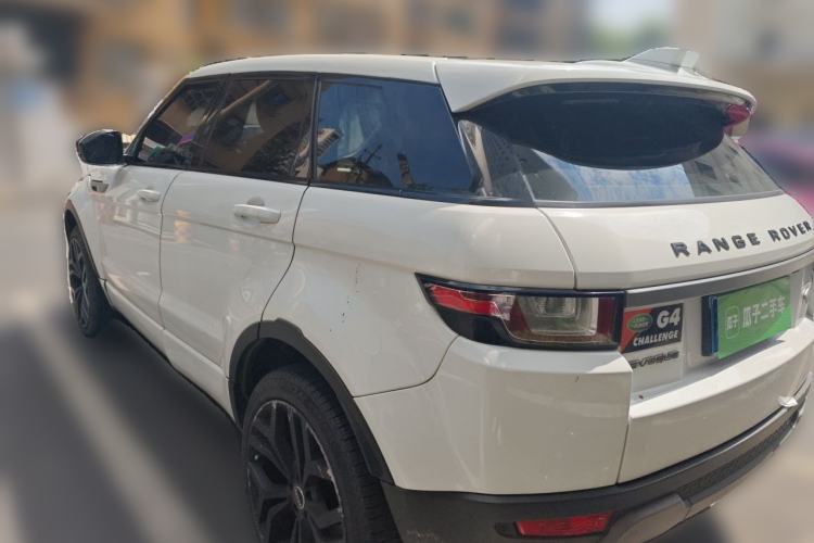 Used Land Rover Range Evoque 2018 240PS PURE Style Edition Rear Left 45 Deg