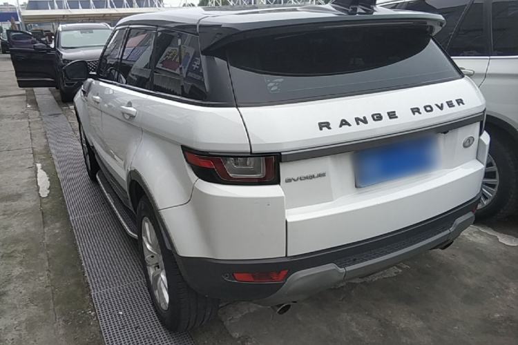 Used Land Rover Range Evoque 2018 240PS PURE Style Edition Rear Left 45 Deg