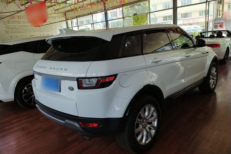 Used Land Rover Range Evoque 2018 240PS PURE Style Edition Rear Right 45 Deg
