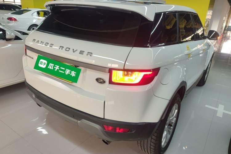 Used Land Rover Range Evoque 2018 240PS PURE Style Edition Rear Right 45 Deg