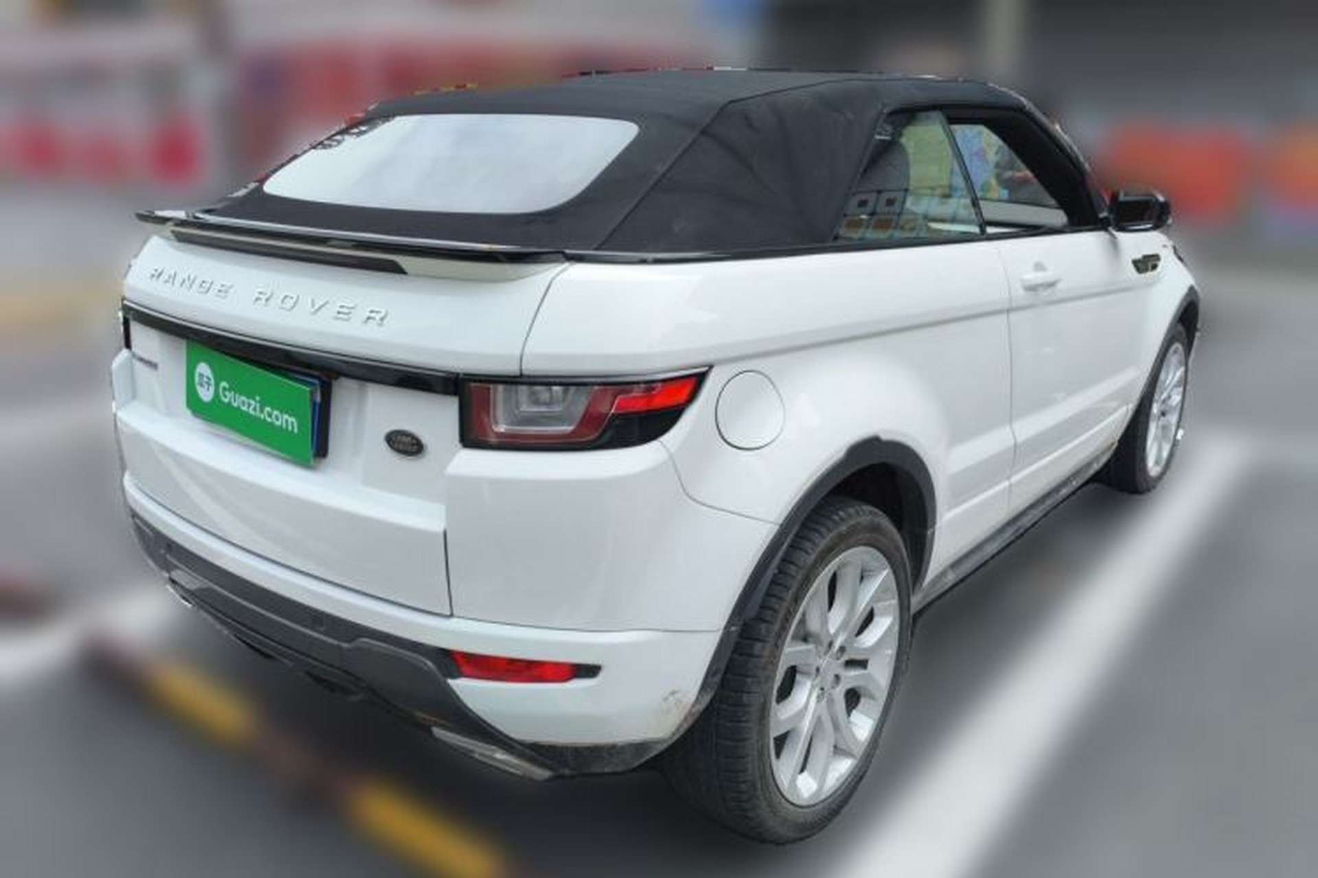 Used Land Rover Range Evoque 2018 240 PS HSE DYNAMIC Convertible Rear Right 45 Deg