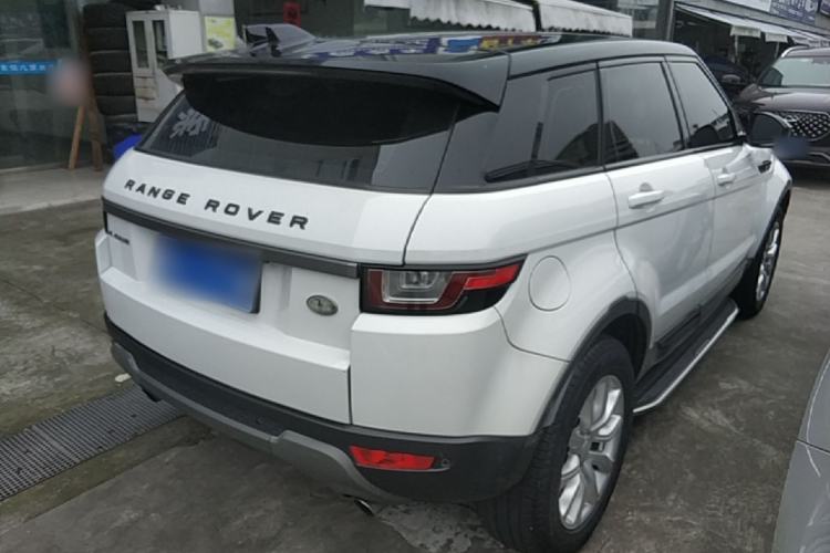 Used Land Rover Range Evoque 2018 240PS PURE Style Edition Rear Right 45 Deg