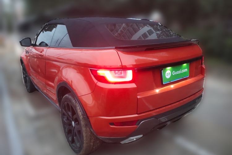 Used Land Rover Range Evoque 2018 240 PS HSE DYNAMIC Convertible Rear Left 45 Deg