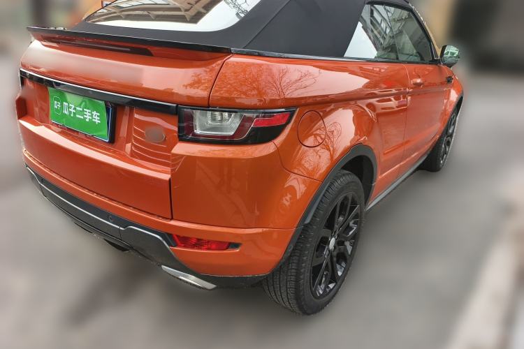 Used Land Rover Range Evoque 2018 240 PS HSE DYNAMIC Convertible Rear Right 45 Deg