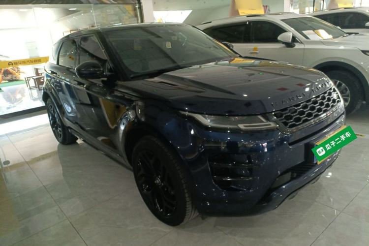 Used Land Rover Range Evoque 2020 249 PS R-DYNAMIC S Blackened Sport Technology Edition Front Right 45 Deg