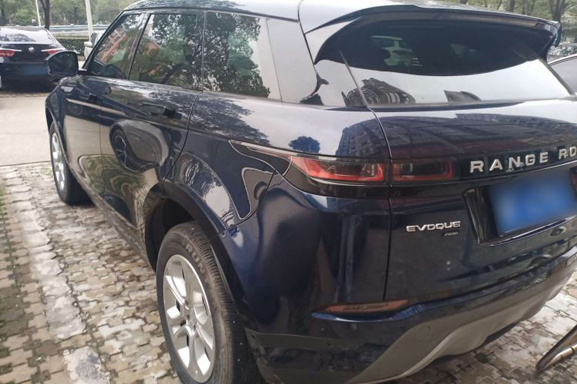 Used Land Rover Range Evoque 2020 249 PS Youth Edition Rear Left 45 Deg