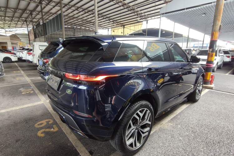 Used Land Rover Range Evoque 2020 249 PS R-DYNAMIC S Sport Edition Rear Right 45 Deg