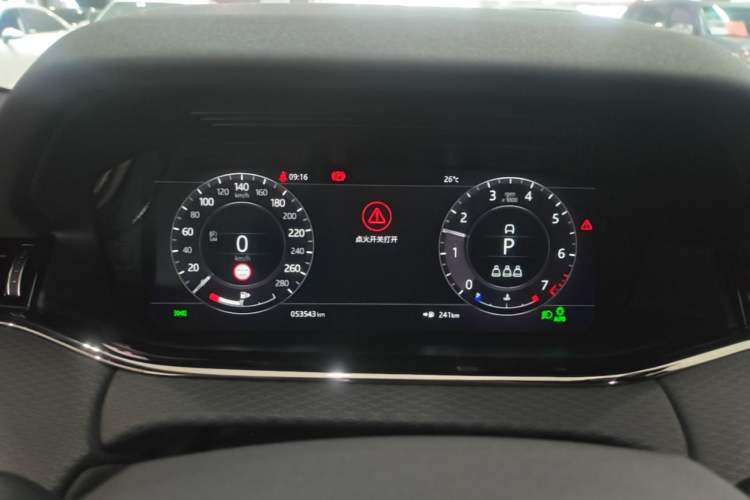 Used Land Rover Range Evoque 2020 249 PS R-DYNAMIC S Black Edition Sport Version Instrument Cluster