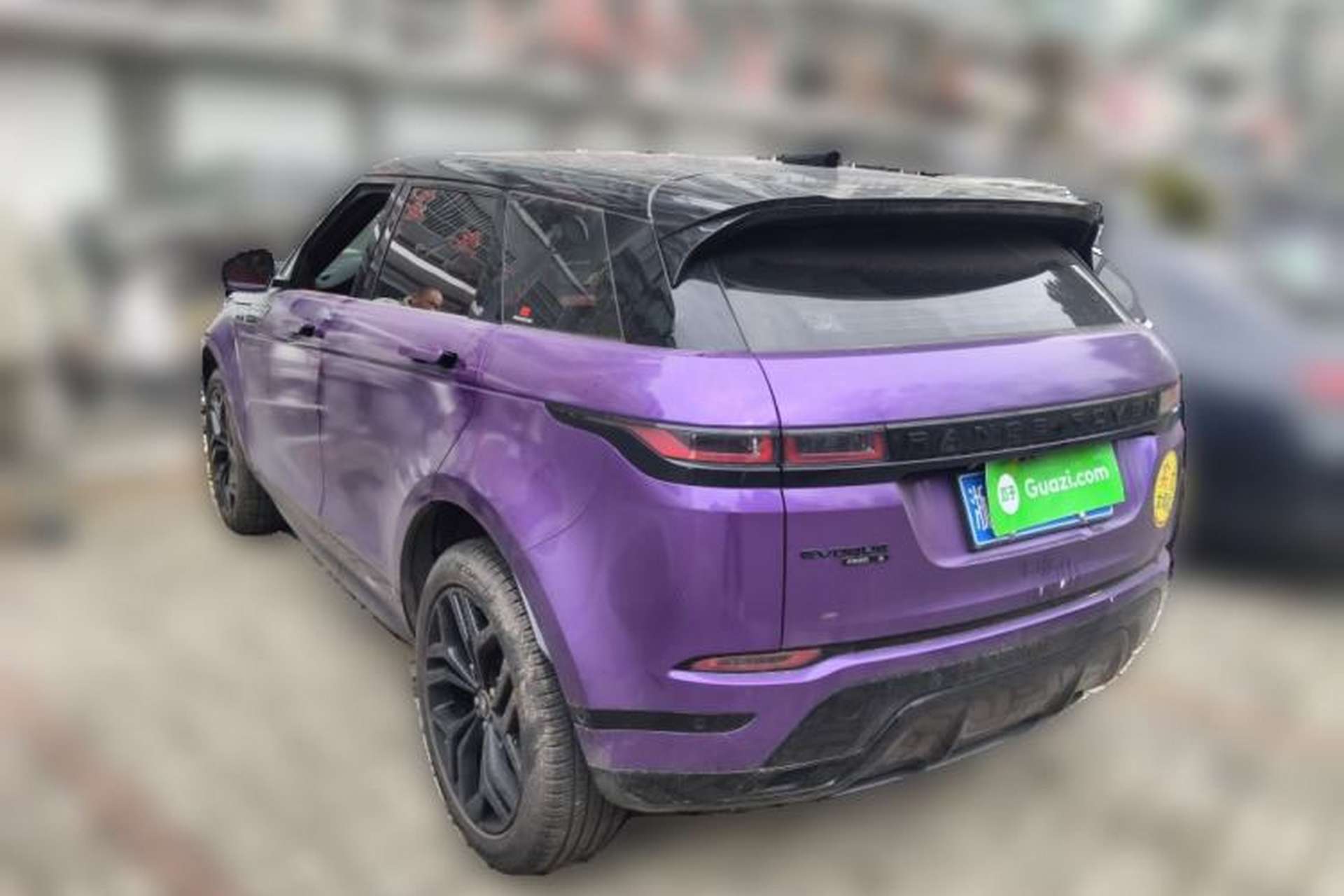 Used Land Rover Range Evoque 2020 249 PS R-DYNAMIC S Black Edition Sport Version Rear Left 45 Deg