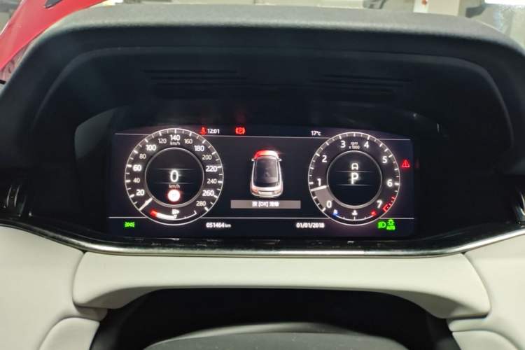 Used Land Rover Range Evoque 2020 249 PS R-DYNAMIC S Blackened Sport Technology Edition Instrument Cluster