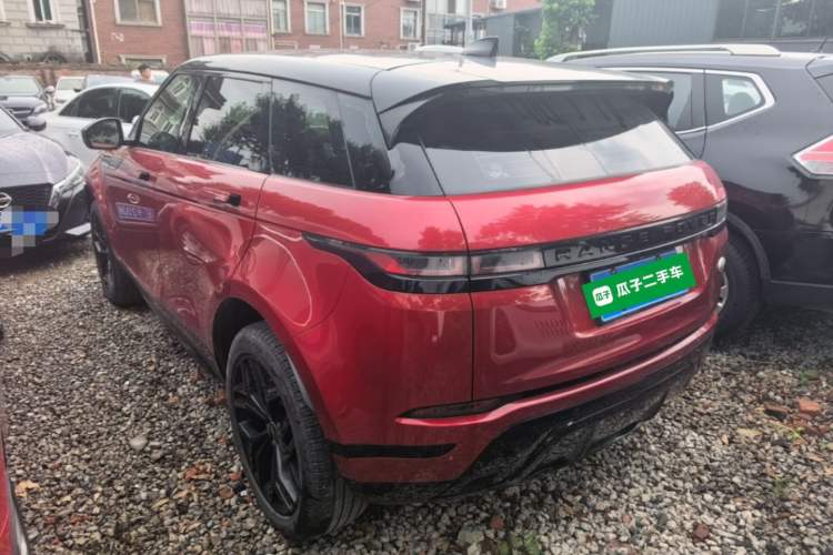 Used Land Rover Range Evoque 2020 249 PS R-DYNAMIC S Black Edition Sport Version Rear Left 45 Deg