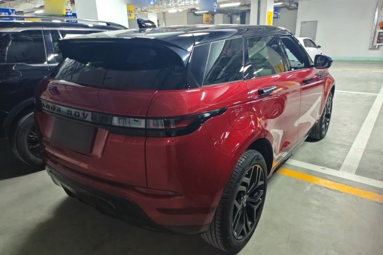 Used Land Rover Range Evoque 2020 249 PS R-DYNAMIC S Blackened Sport Technology Edition Rear Right 45 Deg
