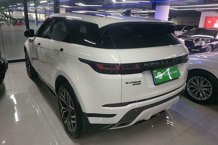 Used Land Rover Range Evoque 2020 249 PS R-DYNAMIC SE Sport Technology Edition Rear Left 45 Deg