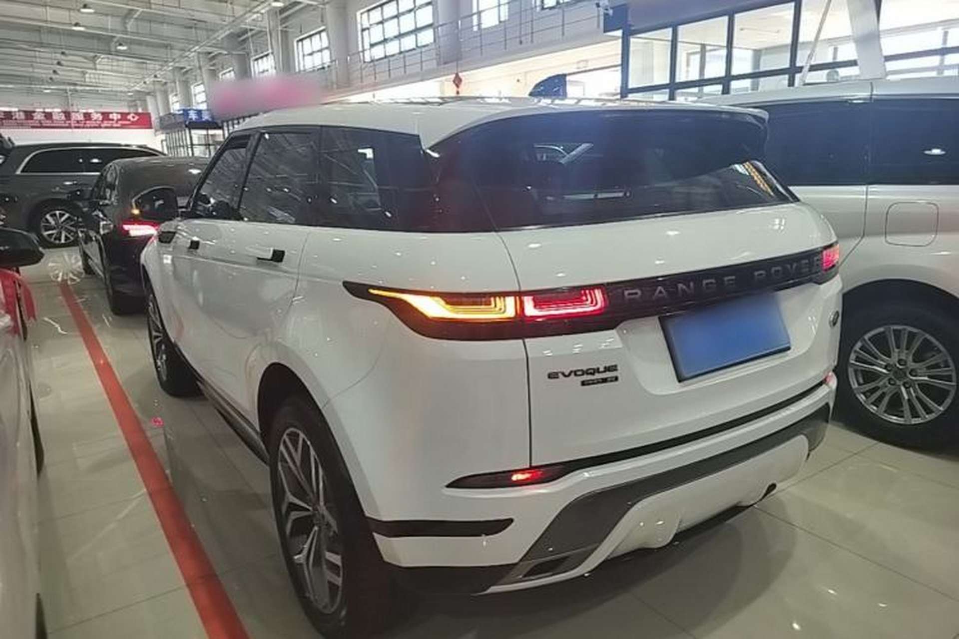 Used Land Rover Range Evoque 2020 249 PS R-DYNAMIC SE Sport Technology Edition Rear Left 45 Deg