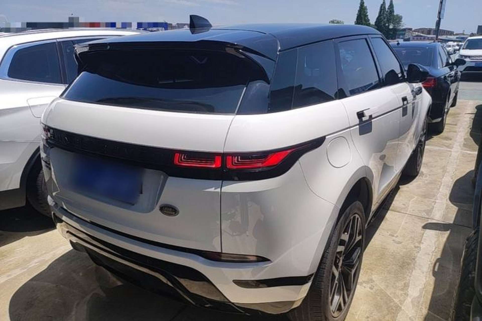 Used Land Rover Range Evoque 2020 249 PS R-DYNAMIC S Sport Edition Rear Right 45 Deg