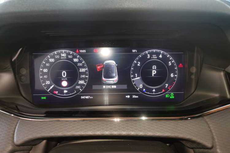 Used Land Rover Range Evoque 2021 Range Rover Velar 249 PS R-Dynamic S Performance Edition Instrument Cluster