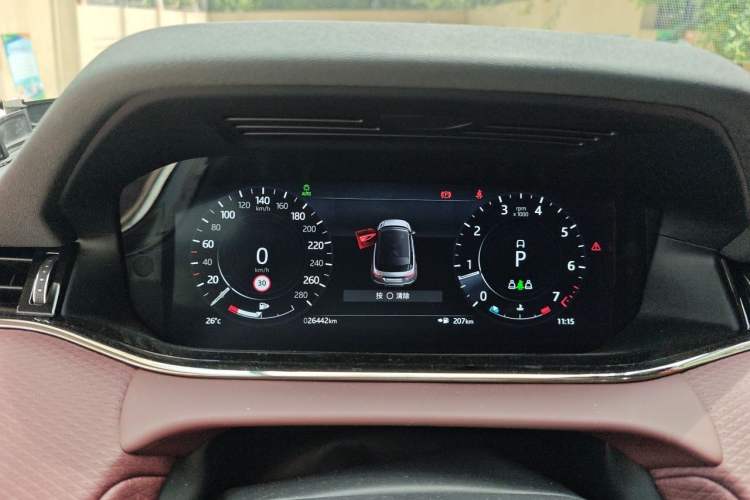 Used Land Rover Range Evoque 2021 Range Rover Velar 249 PS R-Dynamic S Performance Edition Instrument Cluster
