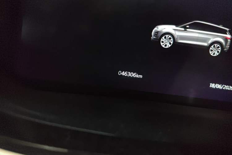 Used Land Rover Range Evoque 2021 Range Rover Velar L 249PS R-Dynamic First Edition Odometer Close Up