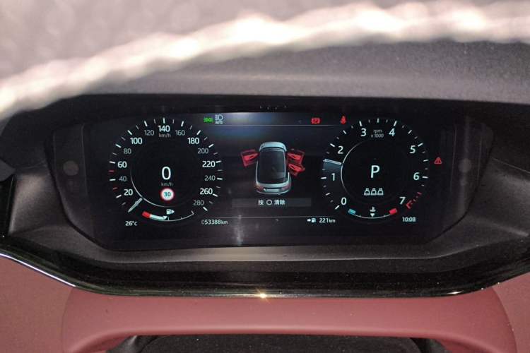 Used Land Rover Range Evoque 2021 Range Rover L 249 PS R-Dynamic SE Luxury Edition Instrument Cluster