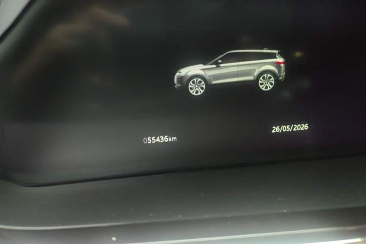 Used Land Rover Range Evoque 2021 Range Rover L 249 PS R-Dynamic SE Luxury Edition Odometer Close Up