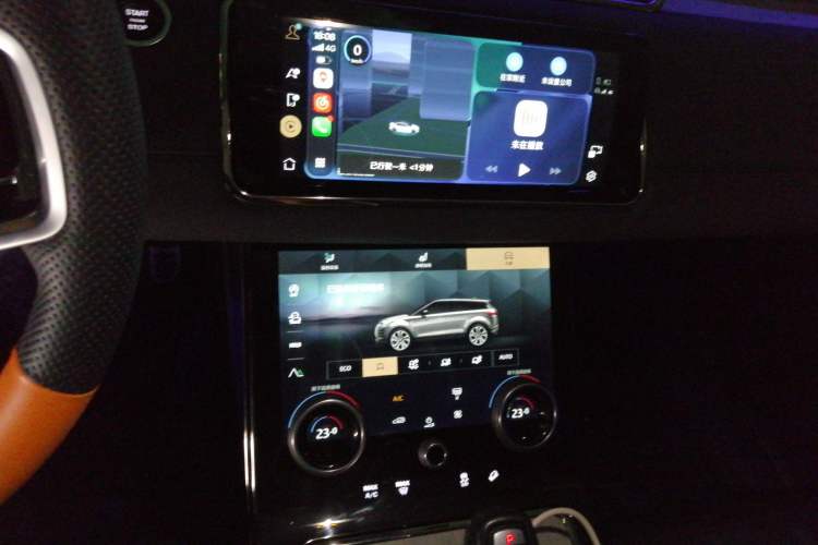 Used Land Rover Range Evoque 2021 Range Rover L 249 PS R-Dynamic SE Luxury Edition Audio And AC Panel