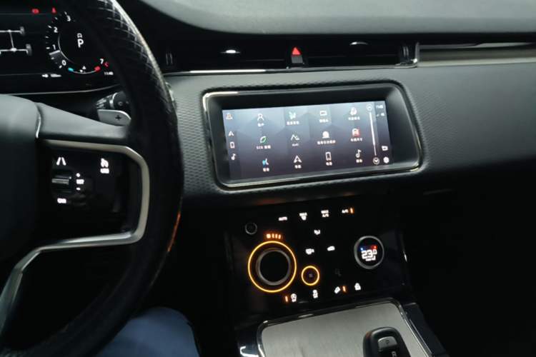Used Land Rover Range Evoque 2021 Range Rover Velar 249 PS R-Dynamic S Performance Edition Audio And AC Panel