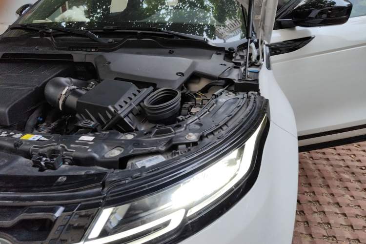 Used Land Rover Range Evoque 2021 Range Rover Velar 249 PS R-Dynamic S Performance Edition Engine Bay Left