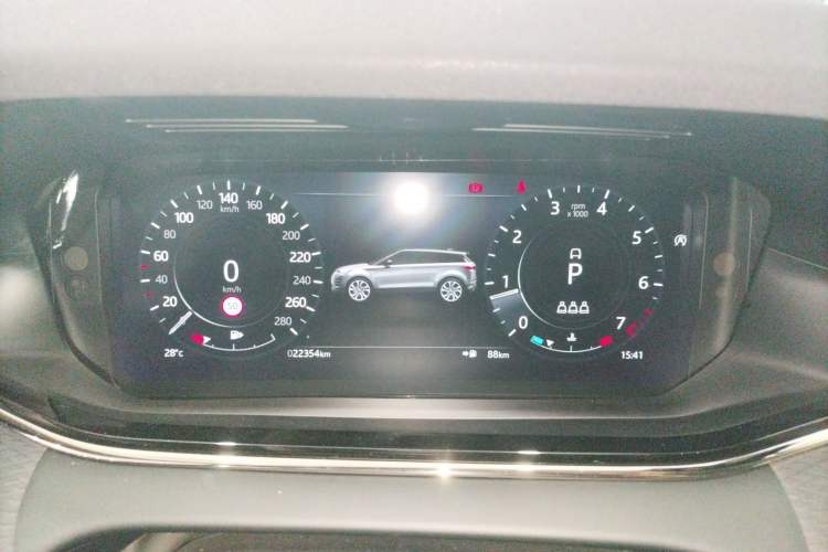 Used Land Rover Range Evoque 2021 Range Rover Velar 249 PS R-Dynamic S Performance Edition Instrument Cluster