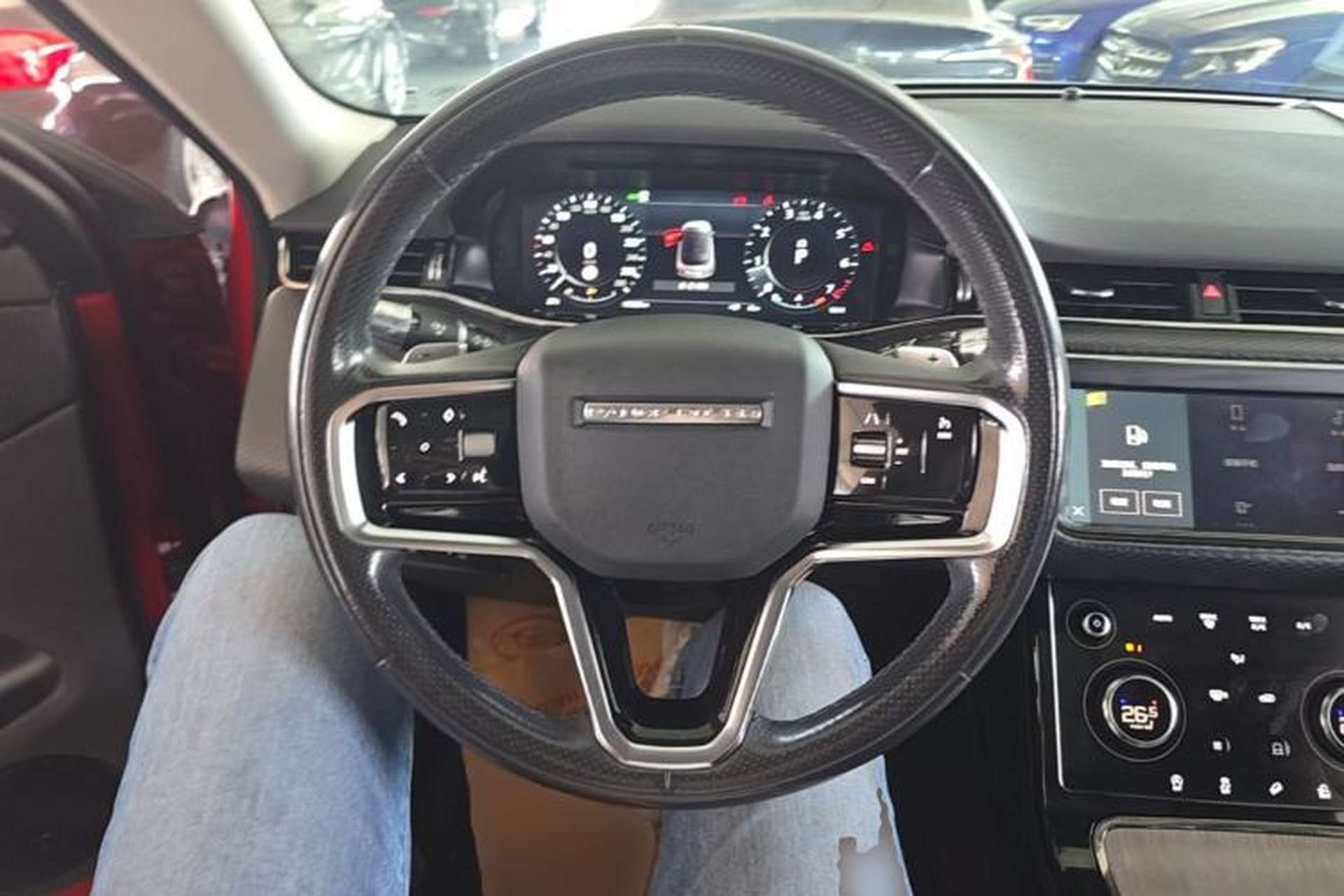 Used Land Rover Range Evoque 2021 Range Rover Velar 249 PS R-Dynamic S Performance Edition Steering Wheel