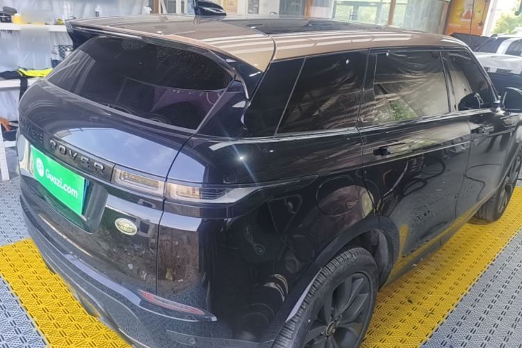 Used Land Rover Range Evoque 2022 Aurora L 249 PS R-Dynamic Collins Antique Bronze Special Edition Rear Right 45 Deg
