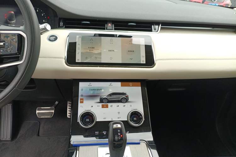 Used Land Rover Range Evoque 2022 Facelifted Aurora L 249 PS R-Dynamic Luxury Edition Audio And AC Panel