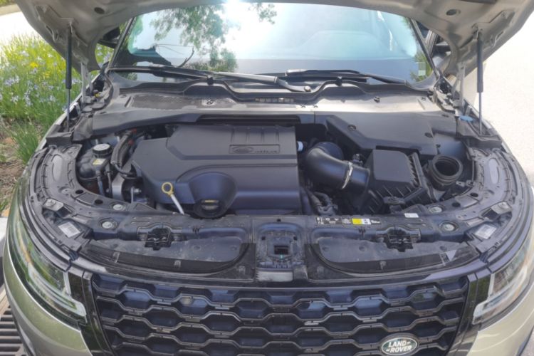 Used Land Rover Range Evoque 2022 Aurora L 249 PS R-Dynamic Collins Antique Bronze Special Edition Engine Bay