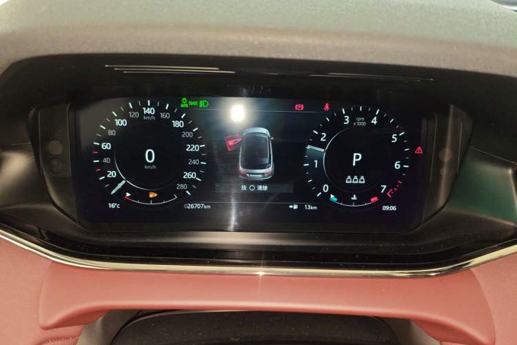 Used Land Rover Range Evoque 2022 Aurora L 249 PS R-Dynamic Luxury Edition Instrument Cluster