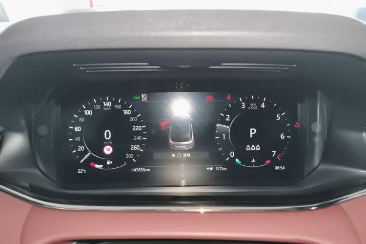 Used Land Rover Range Evoque 2022 Aurora L 249 PS R-Dynamic Luxury Edition Instrument Cluster