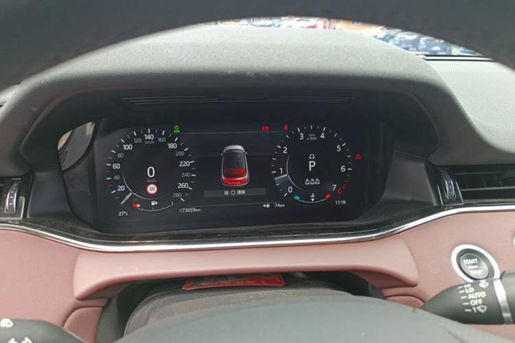 Used Land Rover Range Evoque 2022 Facelifted Aurora L 249 PS R-Dynamic Luxury Edition Instrument Cluster