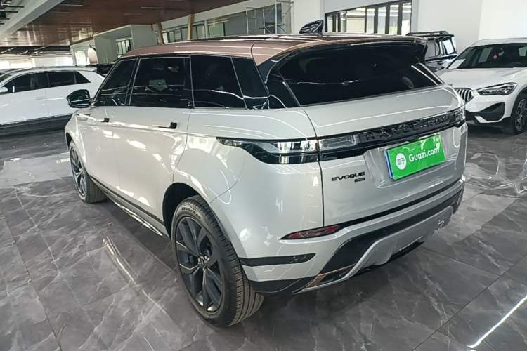 Used Land Rover Range Evoque 2023 Aurora L 249 PS Collins Antique Bronze Special Edition Rear Left 45 Deg