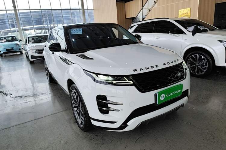 Used Land Rover Range Evoque 2023 Aurora L 249 PS Luxury Edition Front Right 45 Deg