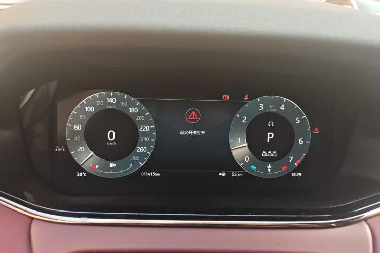 Used Land Rover Range Evoque 2024 Aurora L 249 PS Prestige Light-Chasing Edition Instrument Cluster